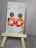 Arandanos Polymer clay Earrings